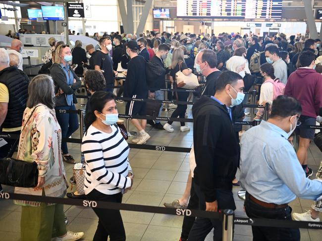 Queues ease at Sydney Airport … for now