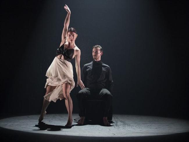 Expressions Dance Company's Michelle Barnett and Jack Ziesing in Natalie Weir's The Host. Picture: Megan Cullen