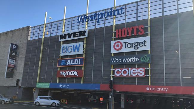 A an 18-year-old man remains in hospital after being stabbed in the back at Westpoint Blacktown on Wednesday, October 30.