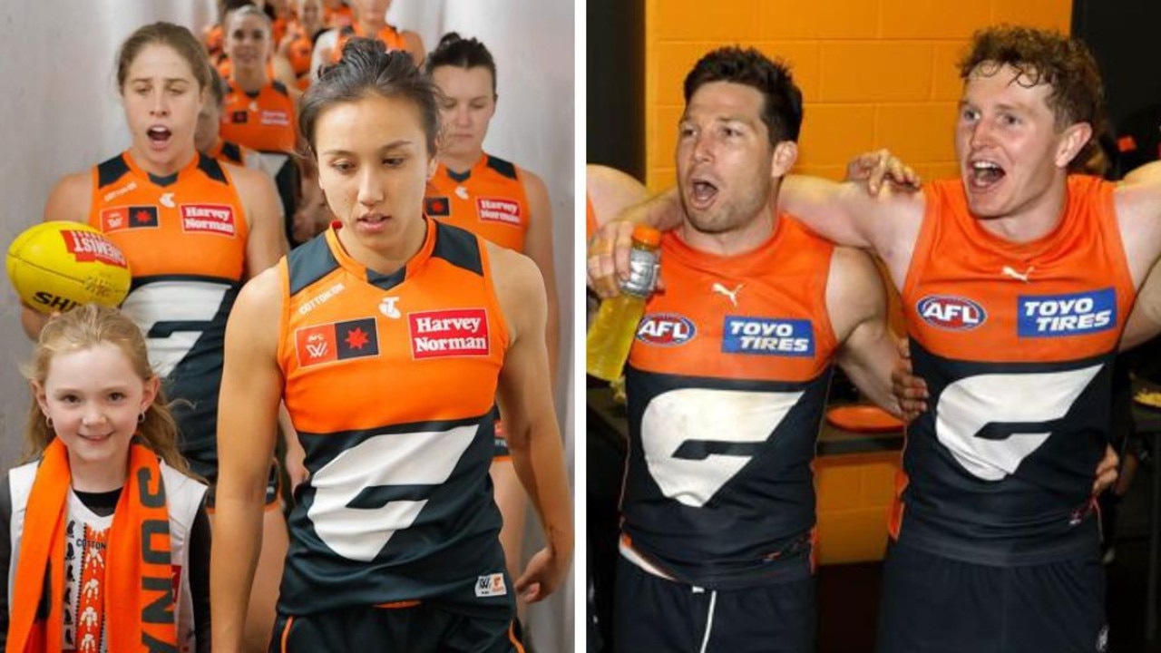 GWS Giants’ AFLW team releases statement slamming men’s side