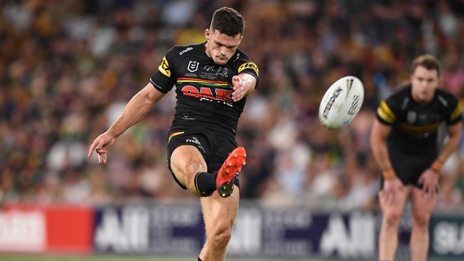 Nathan Cleary’s kicking game set the platform for Panthers. Picture: NRL Photos