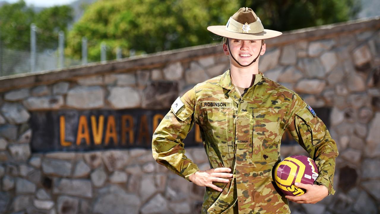 Private Julia Robinson farewells Townsville to pursue rugby league dream  with Brisbane Broncos