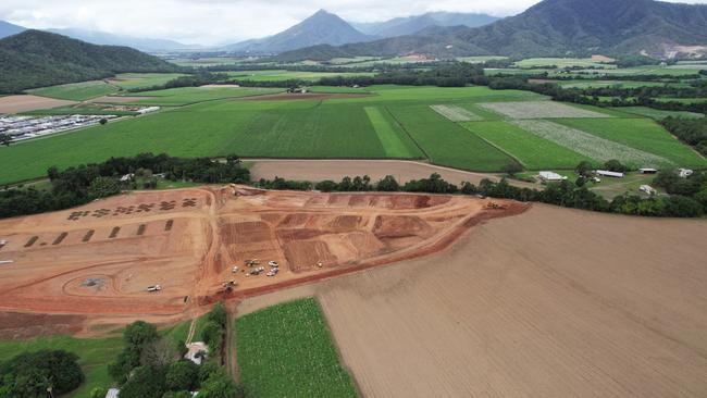 The first stage of the much-anticipated Pinecrest residential subdivision at Mt Peter was being released in July 24 last year, with 48 large lots priced from $210,000 in the Rocky Creek precinct. Picture: supplied