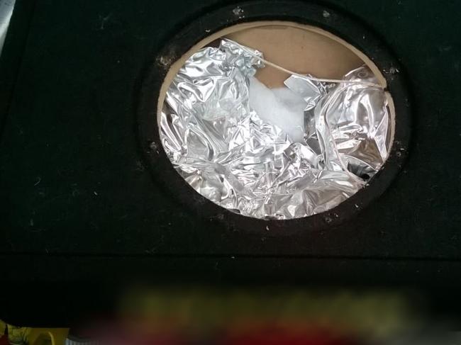 The substance was proved to be methamphetamine. Picture: Australian Border Force