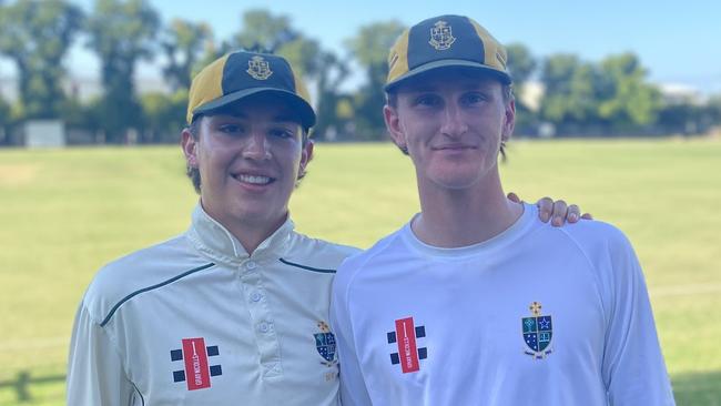 St Kevin's pair Billy Macmillan and Jordie McElhone played a major part in their sides win. Picture: St Kevin's Twitter