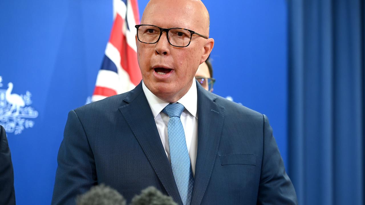 Peter Dutton says the remaining members of Bali Nine are not ‘heroes’. Picture: NewsWire / John Gass