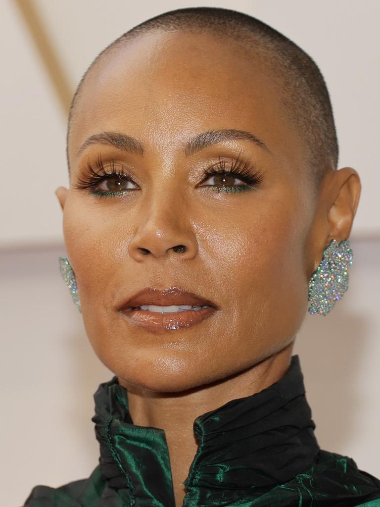 Jada Pinkett Smith also has alopecia. Picture: Mike Coppola/Getty Images