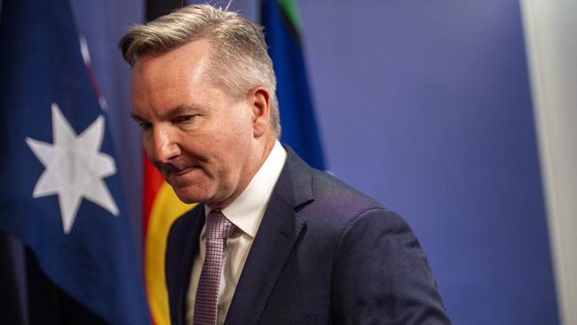 Australian Federal Minister for Climate Change and Energy Chris Bowen. Picture: NewsWire / Jeremy Piper