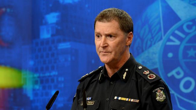 Victoria Police Chief Commissioner Shane Patton said the arrest was a “tragic” outcome to the disappearance. Picture: NCA NewsWire / Andrew Henshaw