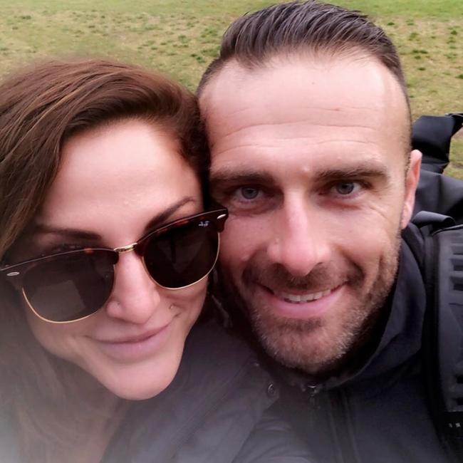 Steve “Commando” Willis pictured with new girlfriend Harika Vancuylenberg. Picture: Instagram