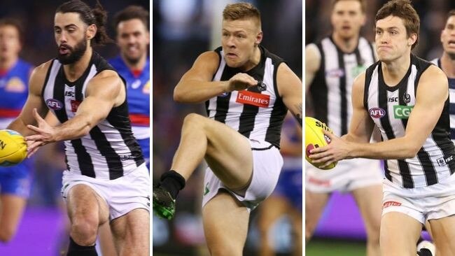 Collingwood faces a waiting game on Brodie Grundy, Darcy Moore and Jordan De Goey.