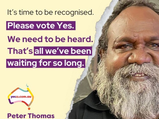 first look at yes vote's messaging