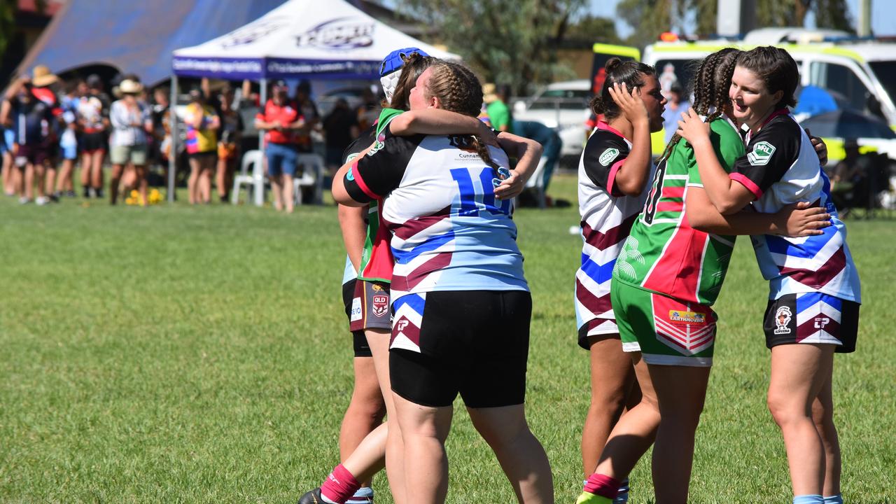 Western Ringers v Gatton/Valleys U17 girls grand final. Adrian Vowles Cup 2020.