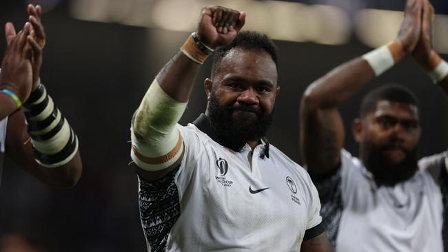 Fiji still qualfied for the Rugby World Cup quarter-finals despite the shock loss to Portugal. Picture: AFP