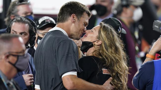 Happy wife, happy life. Photo: AP Photo/Mark Humphrey