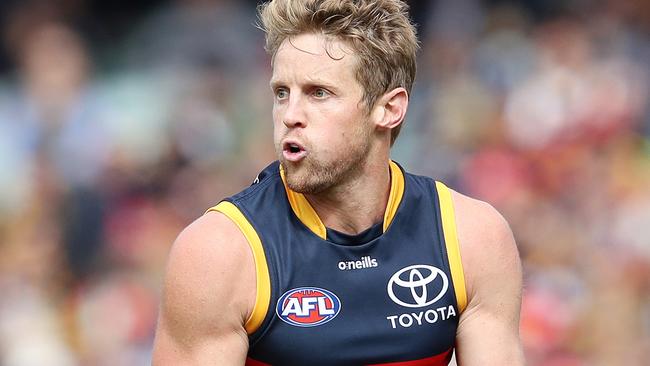 At which pick was Rory Sloane taken by AFL club Adelaide in the 2008 national draft? Picture: Sarah Reed/AFL Photos via Getty Images