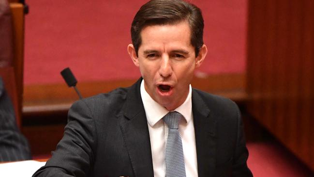 Minister for Education Simon Birmingham. Picture: AAP