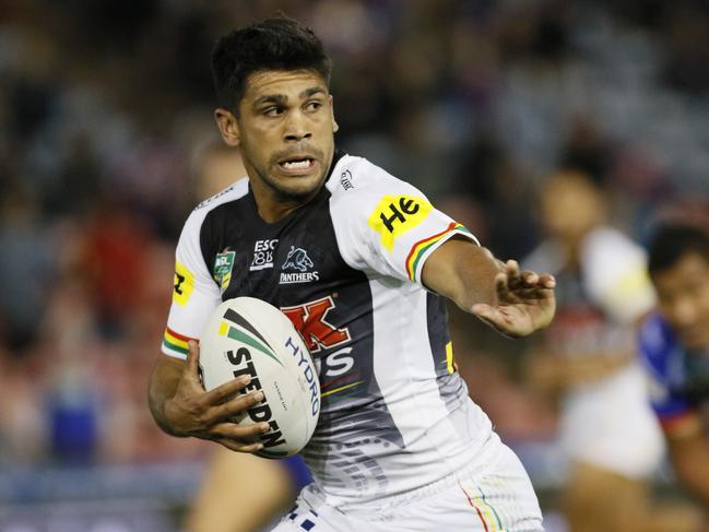 Penrith’s Tyrone Peachey is settling in to the fullback role. Picture: AAP Image