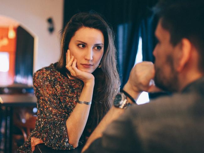 Friends or a couple hanging out in a cafe in Belgrade, Serbia, Eastern Europe. They're having a serious discussion or flirting a bit? dating generic Picture: iStock