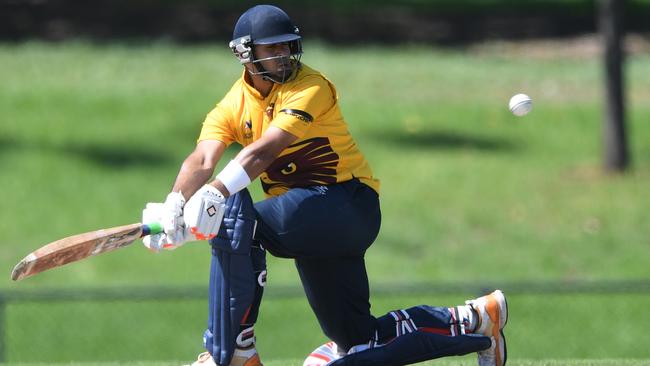 Shorye Chopra will lead Kingston Hawthorn’s First XI. Picture: Julian Smith