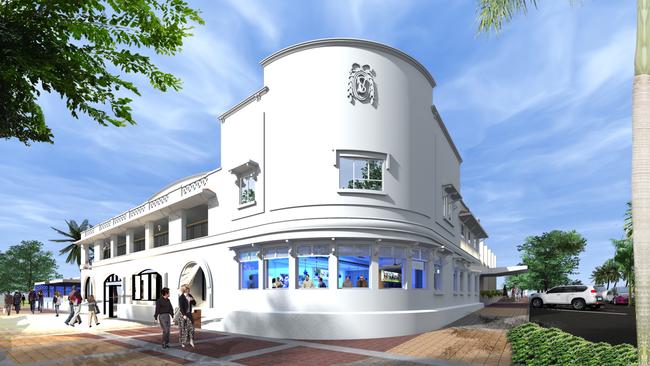 An artist's impression of the Seaview Hotel redevelopment.