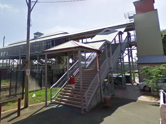 Susan M Hall, 56, allegedly exposed herself to a young family at St Marys train station. She will fight the charges. Picture: Google.