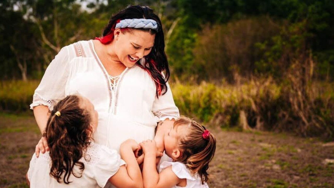 Mum of three Brianna Jacobsen has been in the Wesley Hospital in Brisbane since the end of June after being diagnosed with Leukaemia. Photo: Contributed.