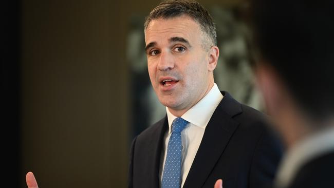 Premier Peter Malinauskas, who says nuclear power is prohibitively expensive. Picture: NCA NewsWire / Naomi Jellicoe