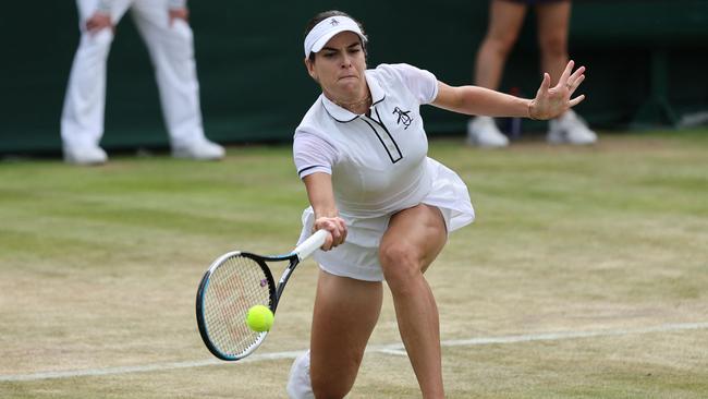 If Tomljanovic manages a fourth round win, she could be on the lookout for a place to stay yet again. Picture: AFP.