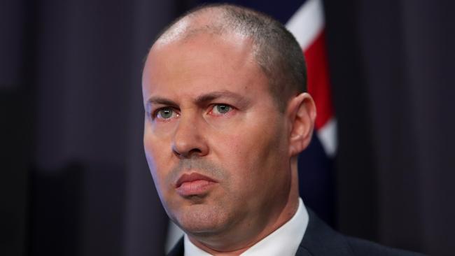 Treasurer Josh Frydenberg has warned that Labor’s negative gearing policy would have a ‘negative impact on confidence, especially among investors’ and sharpen the housing market slide. Picture: Kym Smith