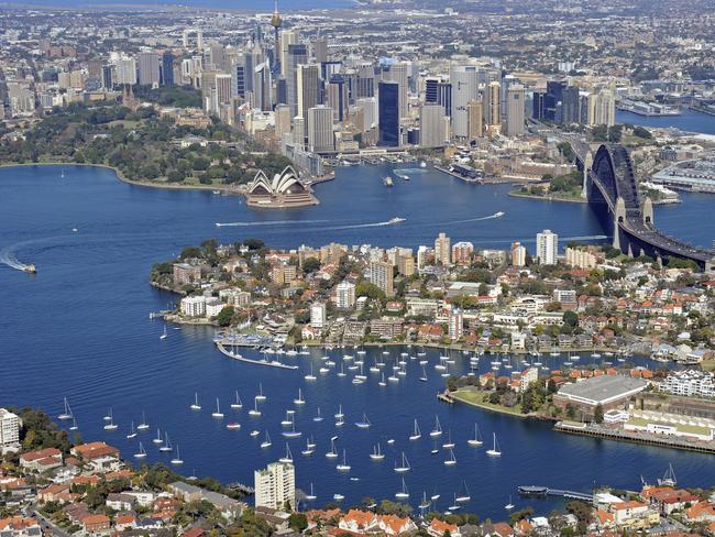 There’s a lot to see at Sydney Harbour.