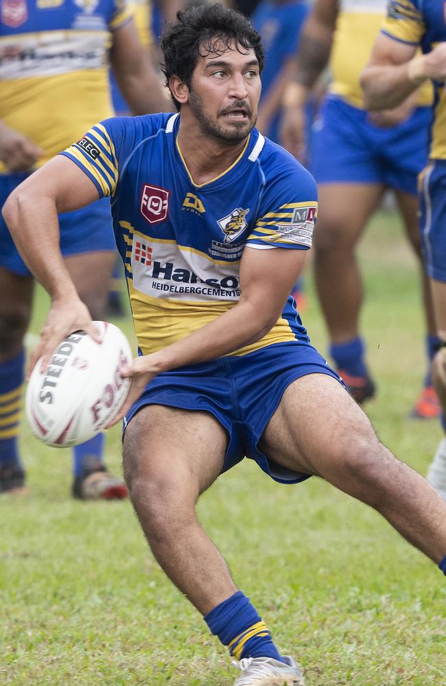 Roos Theo Majid during the game against Tully at Vico Oval. Picture: Brian Cassey