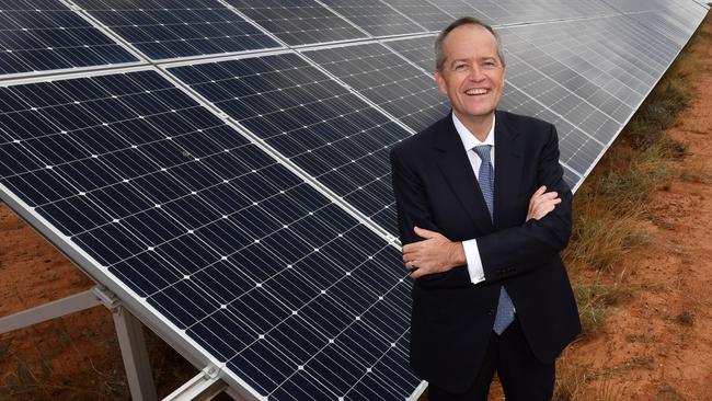 The Opposition Leader won’t provide costings of Labor’s climate change policy. Picture: AAP