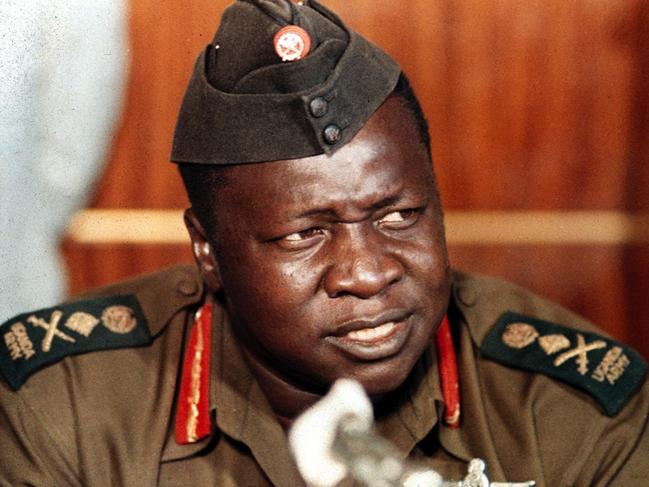 Psychotic Ugandan dictator Idi Amin, pictured in 1973.