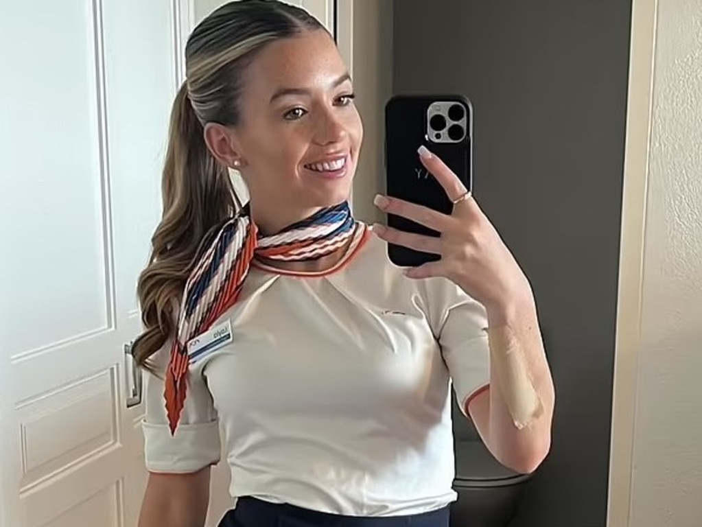 Rex Airlines flight attendant Layla Rackley said she was "absolutely heartbroken" to lose her job, sharing her heartbreak on social media after being told her job was redundant.