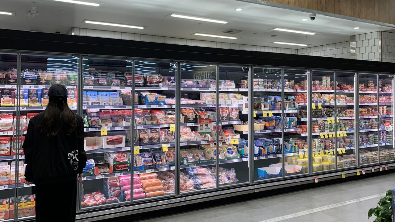 Woolworths has removed delis from a number of inner city stores such as Green Square in Sydney (above) replacing them with walls of fridges.