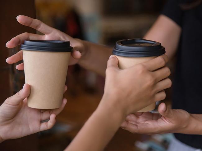 ‘Stop buying coffee for $5.50. You got to work and spend $15 on a sandwich – what are you, an idiot?’ Mr O’Leary said. Picture: iStock