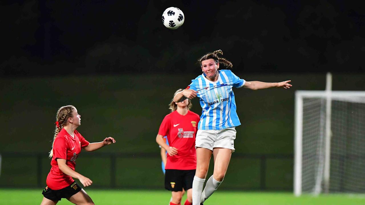 SOCCER: Women's Sunshine Coast Fire V Maroochy Swans. Picture: Patrick Woods.