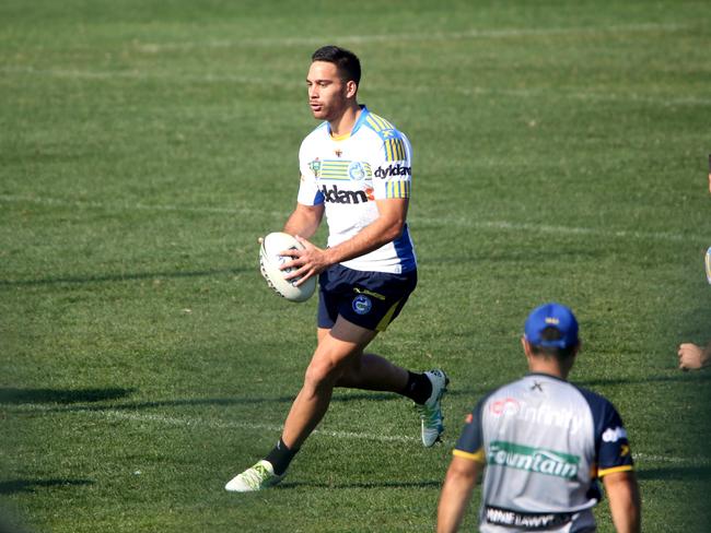 Corey Norman at Parramatta Eels training / Picture: Stephen Cooper