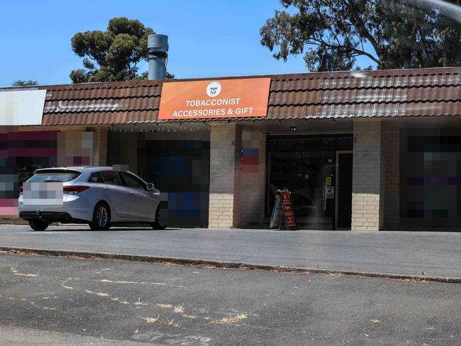 ADELAIDE ADVERTISER, 10 NOVEMBER 2023: A tobacconist has opened next door to Banksia Park Primary school which has raised concerns among some residents in the area. Picture: Russell Millard