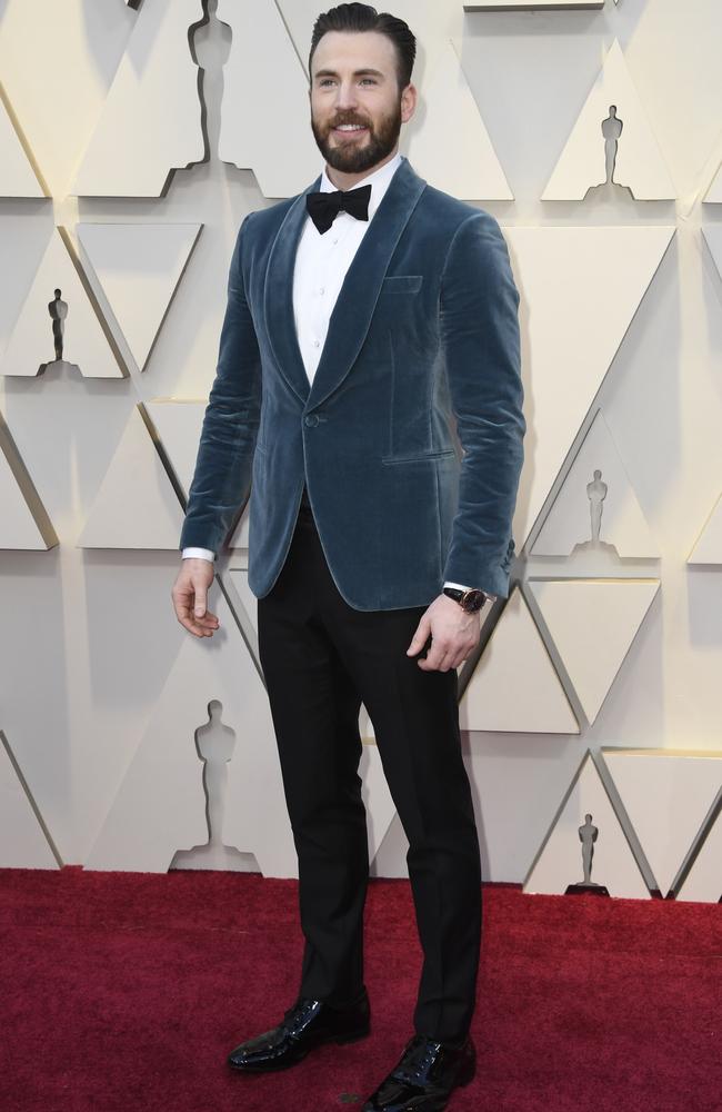 Chris Evans attends the 91st Annual Academy Awards at Hollywood and Highland on February 24, 2019 in Hollywood, California. (Photo by Frazer Harrison/Getty Images)