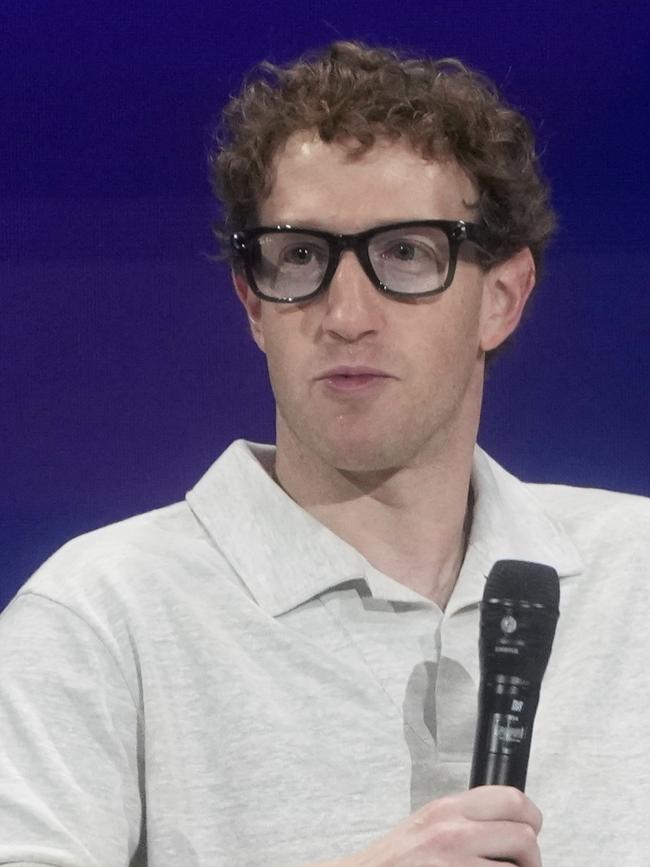Meta Founder and CEO Mark Zuckerberg. Picture: AP Photo/Jeff Chiu