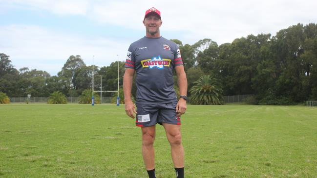 Shaun Timmins, new SG Ball coach for the Illawarra Steelers. Picture: Kevin Merrigan