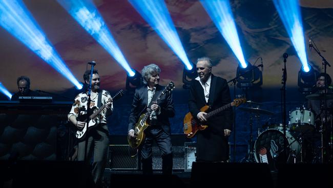 Crowded House performing in New Zealand this year. Picture: Aaron Lee