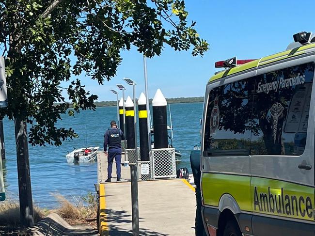 The scene at River Heads.