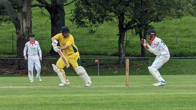 Damien Vidler is one of the top batters in the competition. Picture: supplied