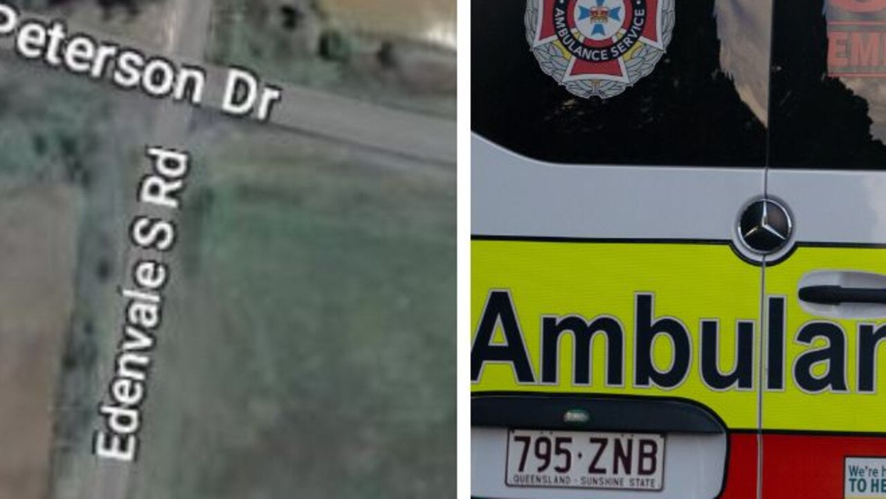 A woman and a baby boy were been rushed to Kingaroy Hospital following an accident at Taabinga on Wednesday afternoon.