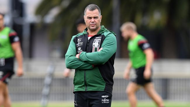 South Sydney Rabbitohs coach Anthony Seibold. Picture: AAP Image/Dan Himbrechts