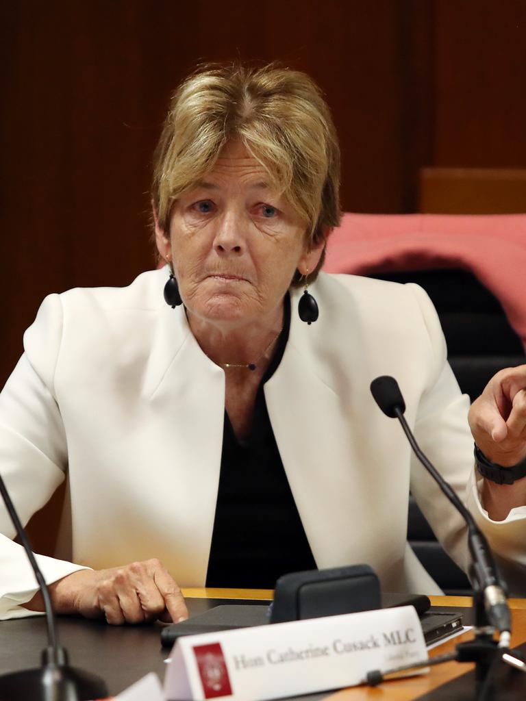 Catherine Cusack is a NSW upper house MP who has declared she will quit the Liberal Party. Picture: Richard Dobson