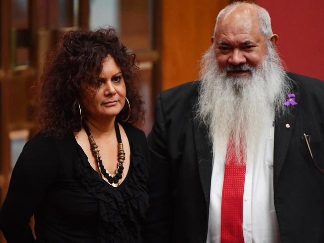 Labor Senator Malarndirri McCarthy (left) says the government’s consultation process on improving indigenous health had failed. Picture: AAP